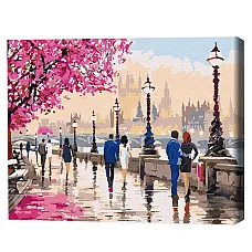 Pictură pe numere 40*50 cm (în cuti..
