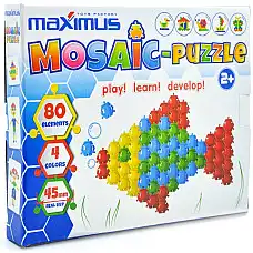 Set de joc  „Mozaică-puzzle” 80 ele..