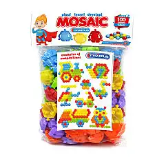 Игровой набор “Мозаика-пазл” 100 эл..