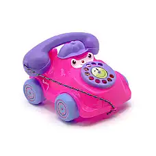 Каталка с веревочкой «Телефон» в ас..