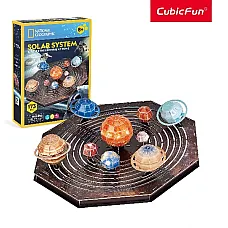 3D puzzle “Sistemul solar”, 173 ele..