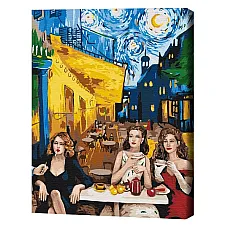 Pictură pe numere 40*50 сm(fără cut..