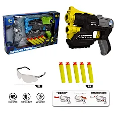 Pistol EVA cu ochelari de protecție..