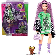 Set Barbie Extra „Barbie cu păr ond..