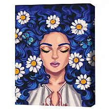 Pictură pe numere 40*50 cm (în cuti..