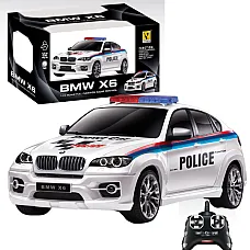BMW X6 1:24 mașină de poliție cu te..
