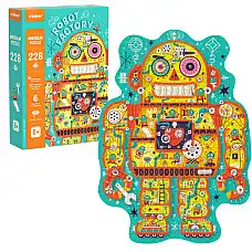 Puzzle cu detalii neobișnuite „Fabr..