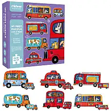 Primul puzzle „Transport”..