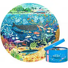 Puzzle rotund “Scufundă-te în mare”..