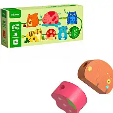 Шнуровка “Лесные животные”, 12 элем..