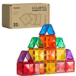 Set de construcție magnetic „Forme geometrice..
