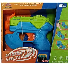 Mini-blaster cu 3 gloanțe fine, 2 c..