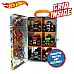 Hot Wheels Container pentru 6 mașinuțe din seria Monster Trucks
