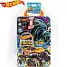 Hot Wheels Container pentru 6 mașinuțe din seria Monster Trucks
