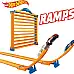 Hot Wheels Garaj portabil cu șenile pentru depozitarea mașinilor