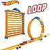 Hot Wheels Garaj portabil cu șenile pentru depozitarea mașinilor