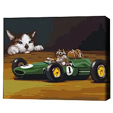 Pictură pe numere 40*50 cm (în cuti..