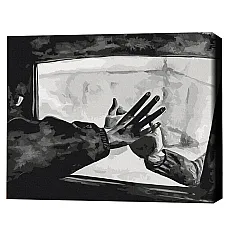 Pictură pe numere 40*50 cm (în cuti..