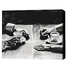 Pictură pe numere 40*50 cm (în cuti..