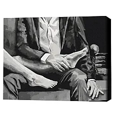 Pictură pe numere 40*50 cm (în cuti..