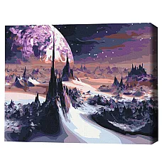 Pictură pe numere 40*50 cm (în cuti..