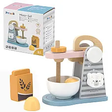 Set de joaca din lemn „Mixer”, 4 pi..