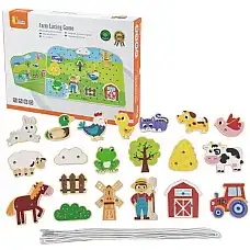 Деревянная шнуровка 