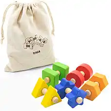 Деревянный развивающий набор 