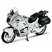 Motociclete metalice de colecție  1:18 Welly , 8 modele