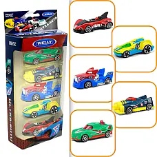 Welly 1:60 Set de 5 mașini ULTRA AU..