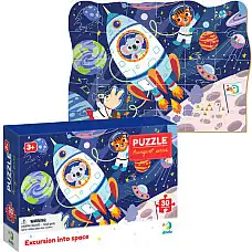 Puzzle „Excursie în spațiu”, seria ..