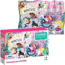Puzzle „Prințese în vacanță”, seria..