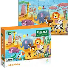 Puzzle „În Africa fierbinte”, seria..