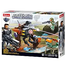 Set de construcție „Robot-Patrula”,..