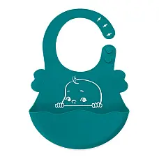 Нагрудник для кормления, силикон..