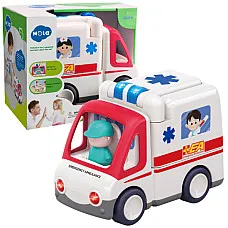 Masinuta „Ambulanta” cu efecte lumi..