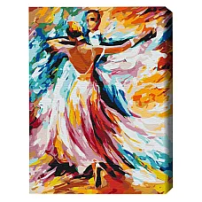 Pictură pe numere 40*50 cm (în cuti..