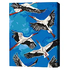 Pictură pe numere 40*50 cm (în cuti..