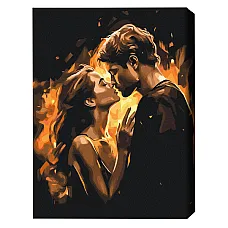 Pictură pe numere 40*50 cm (în cuti..