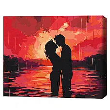 Pictură pe numere 40*50 cm (în cuti..
