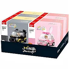 Set de construcție ”Mașina cu figur..