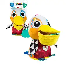 Развивающая мягкая игрушка со звеня..