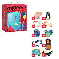 Seria de puzzle-uri „Animale”, 10 î..