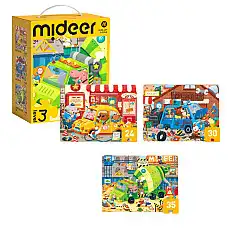 Seria de puzzle-uri „Transportul Ur..