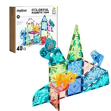 Set de construcție magnetic „Pădure..