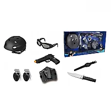 Set de polițist cu accesorii și efe..