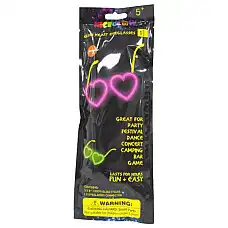 Неоновые очки «Сердце»..