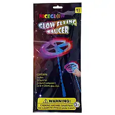 Светящийся в темноте летающий диск..