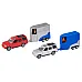 Set de joacă „Teamsterz Mașină 4×4 și remorcă pentru cai”, (as.)