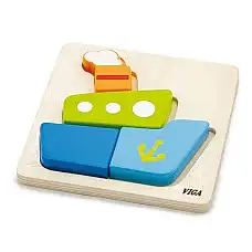 Мини-пазл с разными формами “Корабл..